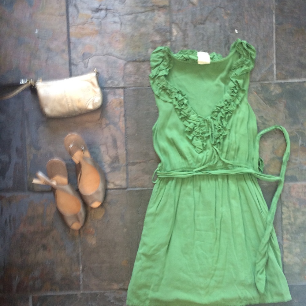 iLook Green Tunic minidress